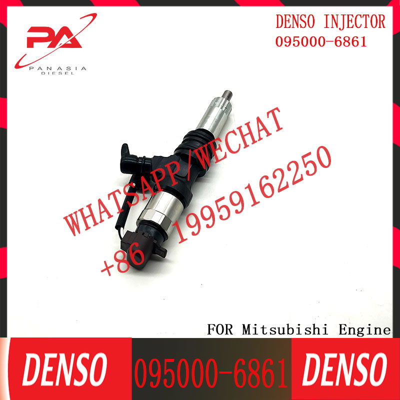 denso 095000-6861 инжектор автомобильного двигателя, части инжектора 095000-6861, denso 095000-6860 дизельная рельса инжектора