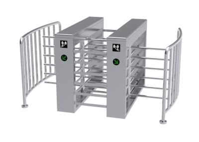 Anti Reverse Half High Turnstile LED Indicator IP55 Waist High Turnstile