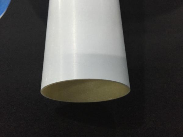 Fibra de vidro branca Pólos resistentes à corrosão, tubo de vidro da fibra de vidro de fibra