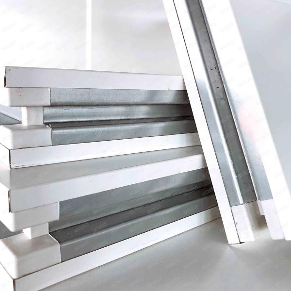 Grey Color Fireproof Clean Room Wall Panels Large Plate Surface And High Level