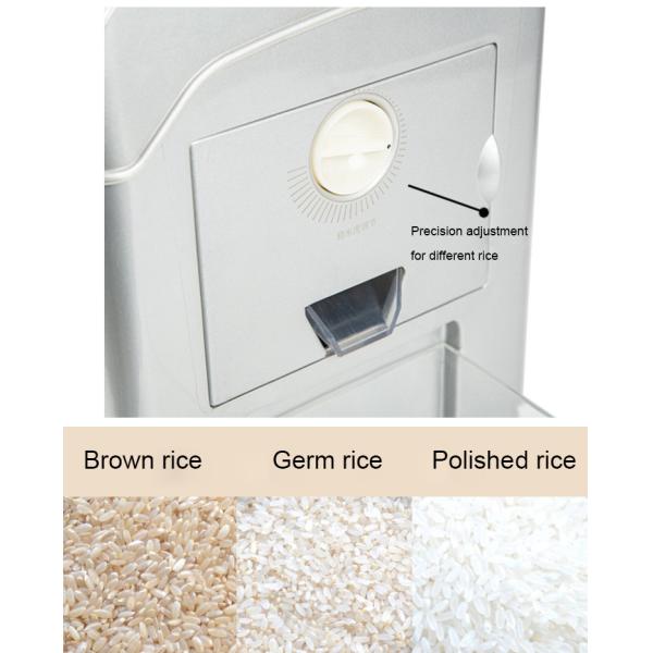 Commercial 30 kg/h moulin à riz frais germe moulin à riz brun petite machine de fraisage de la coquille de riz