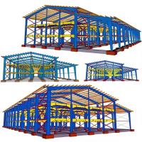 Edificio de metal prefabricado cobertizo de acero estructura de acero taller edificio de almacén