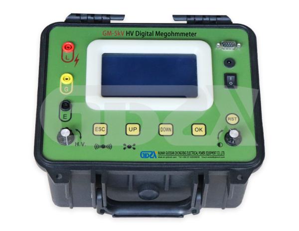 Controle de alta tensão ajustável do microcomputador de AC10.0kV 50Hz Digitas Megohmmeter