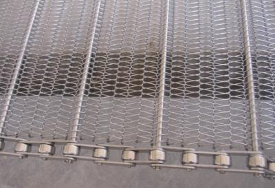 SS wire mesh belts slat band conveyor belts chain drive wire belts