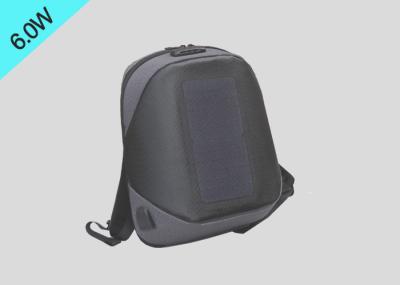 High Capacity Solar Panel Backpack Anti Theft Portable Solar Battery Backpack