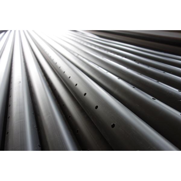 Versatile HDPE Perforated Drain High Density Polyethylene Dredge Pipe For Drainage Needs