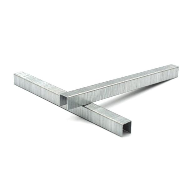 22 Gauge Fine Crown Staple 3/8 Crown 16mm Pneumatic Staple 7116 for Furniture Decoration