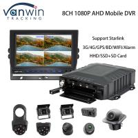 4G Starlink 1080P AHD 8 canales Coches CCTV MDVR GPS 4G sistema de cámara WIFI DVR móvil