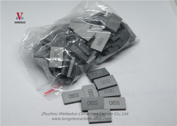 PVD CVD Coating Tungsten Carbide Tips / OEM Carbide Cutting Inserts