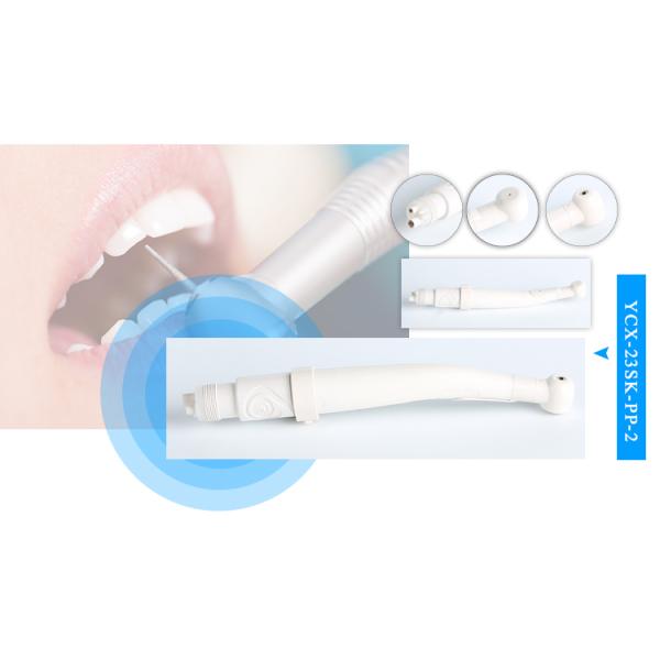 4 Hole Turbine Disposable Dental Handpiece Push Button Type Air Motor Handpiece