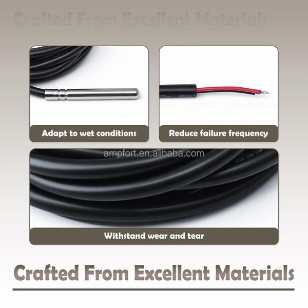 A99BB-200C Temperature Sensor Probe for Swimming Pool Refrigerator A421 Series Electronic Temperature Controller Extension Cable