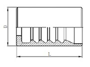 SKIVE FERRULE FOR CHINA 3-WIRE HOSE