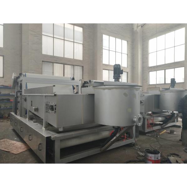 Оборудование Slurry нержавеющей стали Dewatering, обработка сточных вод прессы пояса 10m3/h