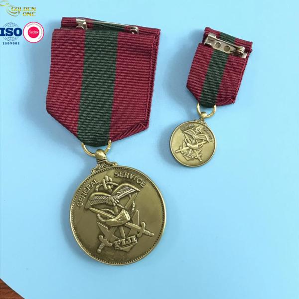 Factory price Medaille Award Medalha Medal 3D Manufacturer Antique brass Custom Pretty Medal Ribbon medallas