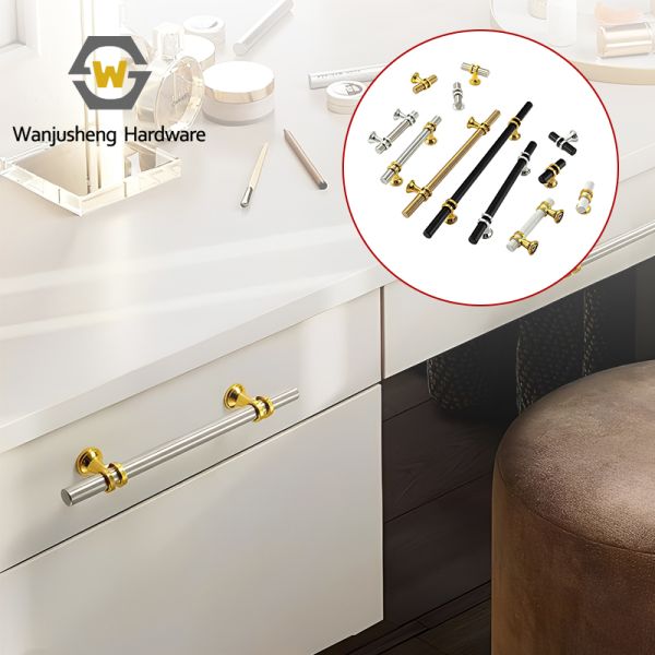 Modern Minimalist Stainless Steel Handle Cabinet Door Handle Furniture Hardware Glass Door Handle