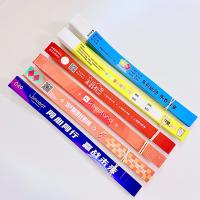 Taille réglable Tyvek Bracelets en papier imperméable à l'eau Impression pleine couleur