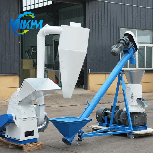 High Efficiency Biomass Straw Automatic Pelletizing Production Line Equipment