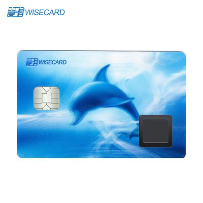 Impressão digital fixada alta Smart Card para a autenticação sozinha do suporte