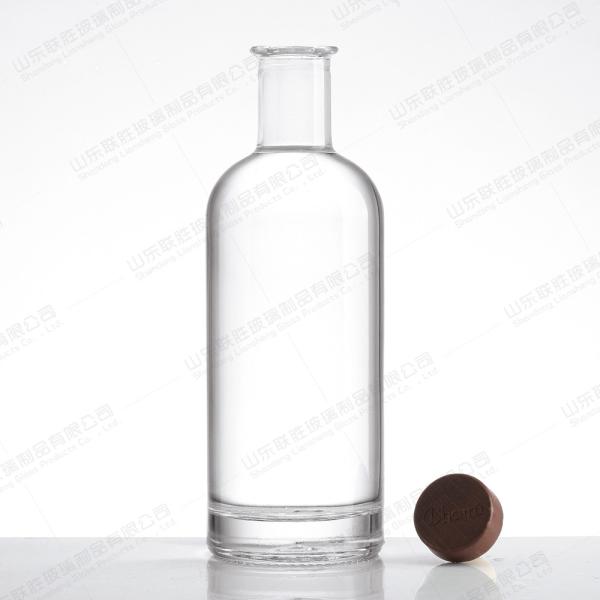 Material do corpo Vidro Botas de uísque transparentes personalizadas para presentes de casamento de festas de bar