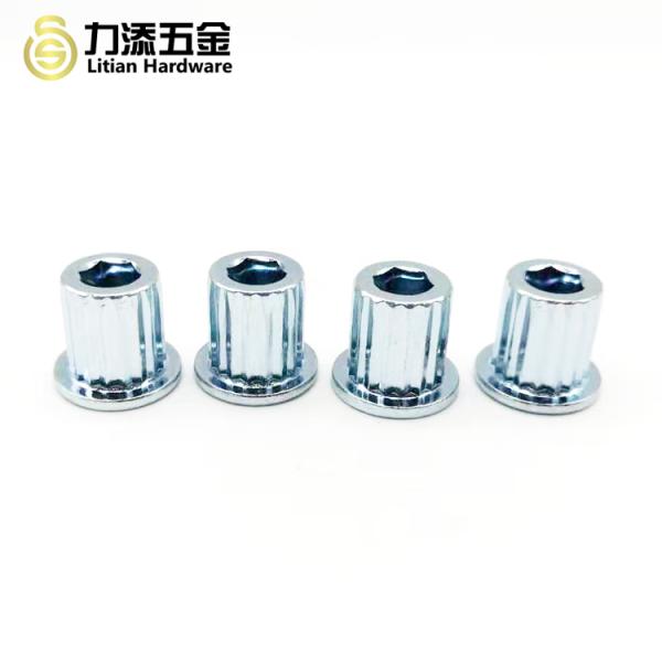 zinc plated Metal Screw Fasteners , IFI hexagon socket head cap screws