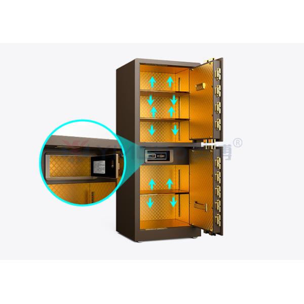 Solid Steel Double Door Home Safe Box For Security H1500mm YB/RS-150D