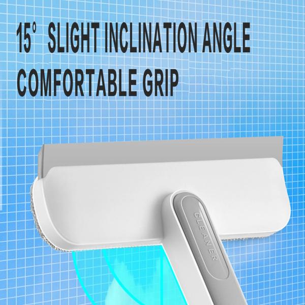 Double-Sided Window Squeegee Cleaning Brush Set Multipurpose Home Cleaning Tools Kit for Glass Screen Windows and Gaps