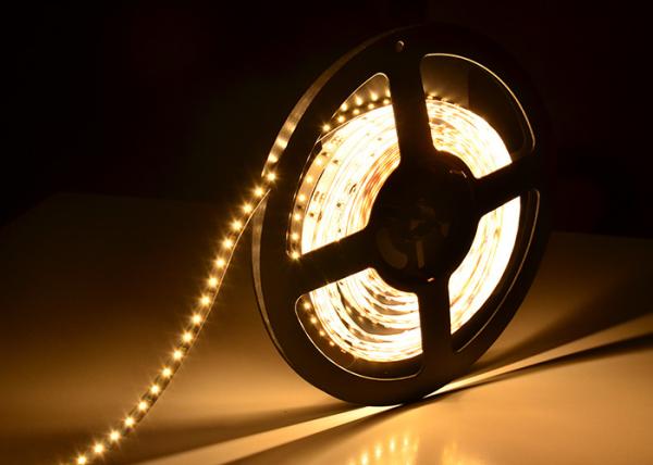 SMD 3528 60 Leds Waterproof Flexible Led Light Strip 12v / 24v Dc 5000*8*2mm