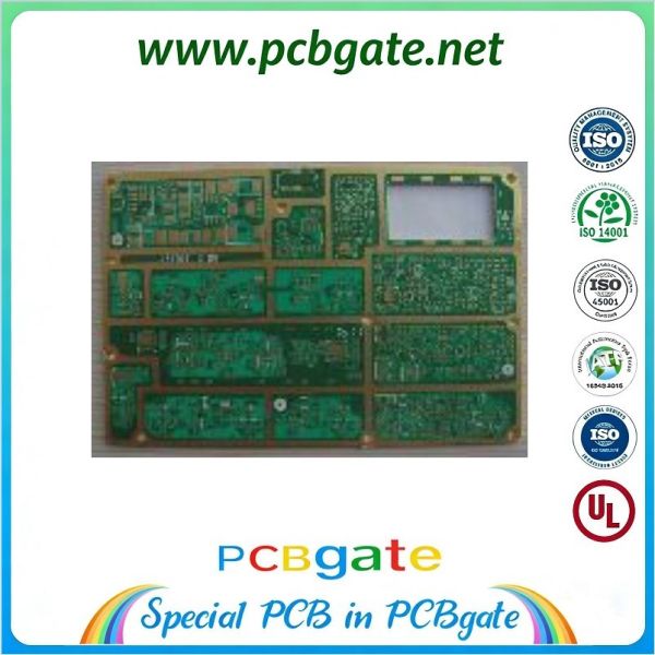 6-Layer Medical RF PCB Immersion Gold High-Frequency Board