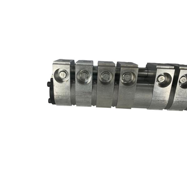 8-Port Hydraulic Flow Divider Ball Valve Manifold Block for Pressure in Adapter