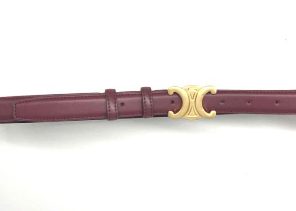 125CM Women's Fashion Leather Belts Automatic Buckle Belt