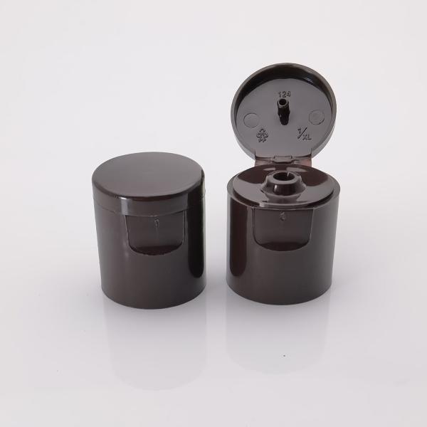 Non Spill Plastic Shampoo Flip Top Cap 24/415 29.4mm Height