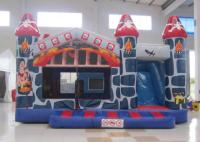 Impresión de castillo de salto inflable personalizado con diapositiva