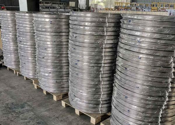 Cold Drawn Stainless Steel Tubing ASTM A269 TP347H Bright Coil Tube