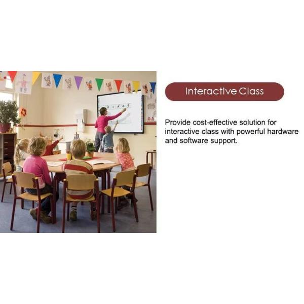 96 дюймовая емкостная сенсорная интерактивная доска 3840х2160 разрешение 180 пунктов/секунда скорость курсора