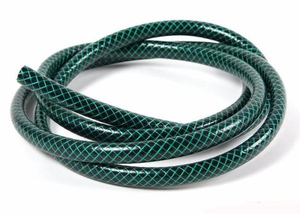 Plastic Yellow Garden Hose , Green PVC Hose For Conveying Water Air Oil