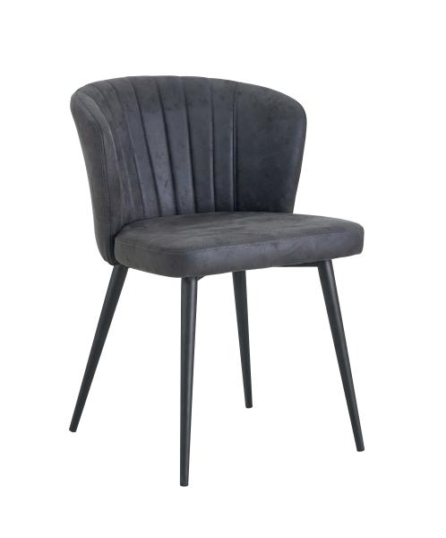 Modern Fabric Velvet Dining Chair with Metal Legs