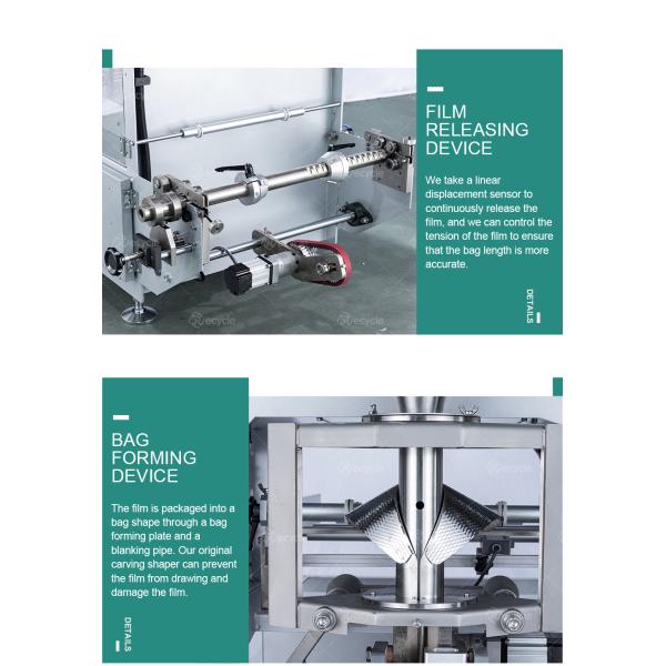 Multi-Function Vertical Food Snacks Nut Packaging Machine Snacks Food Potato Chips Packing Machine