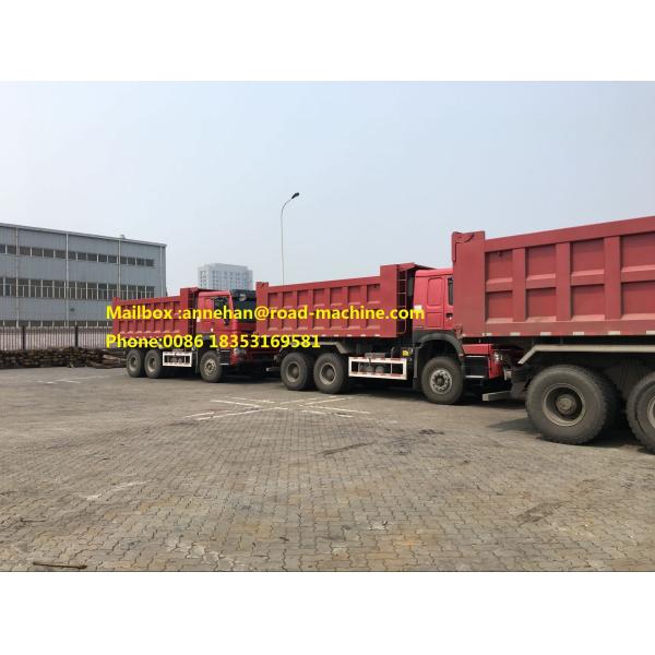 40T LHD 6X4 SINOTRUK HOWO Tipper Dump Truck Euro 2 336HP Engine HYVA Front Lifting
