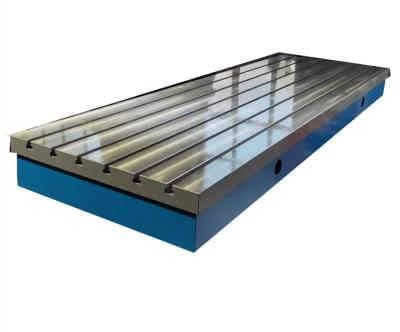 Sand Casting T Slotted Cast Iron Floor Plates Profile 4000x2000mm