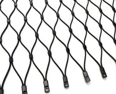 Carson Stainless Steel Aviary Mesh 7x7  Black Oxide Wire Rope Mesh Non Rusting