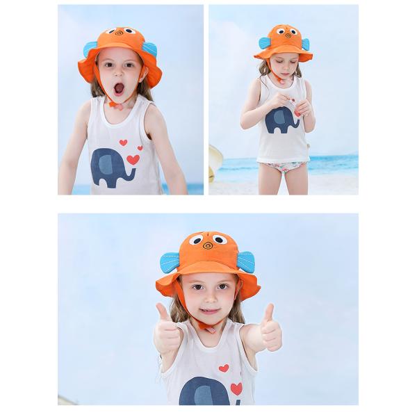 UPF 50+ Outdoor Bucket Hats For Kids