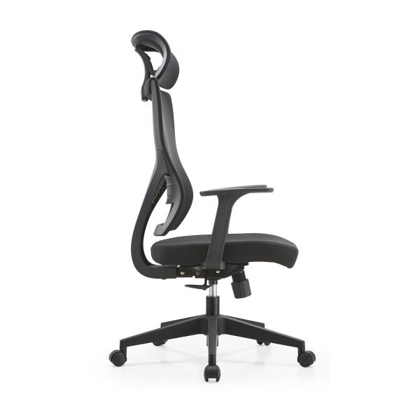 Comfortable Ergonomic Office Executive Chair Stainless Steel Fabric Mesh Office Chair