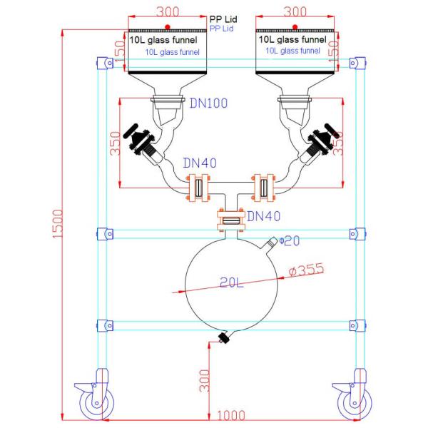 Химическая система вакуумной фильтрации