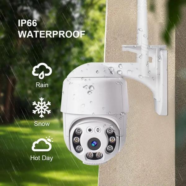 Outdoor PTZ Security Camera System Night Vision Surveillance CCTV IP Camera WIFI Security Camera