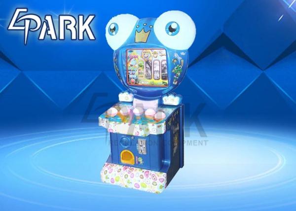 Mini Frog Shooting Arcade Machines For Children / Gun Strike Shooting Prize Machine Games