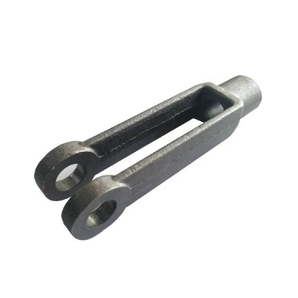 Carbon Steel Clevis Custom Hydraulic Cylinder Parts Forged for Customer Requirements