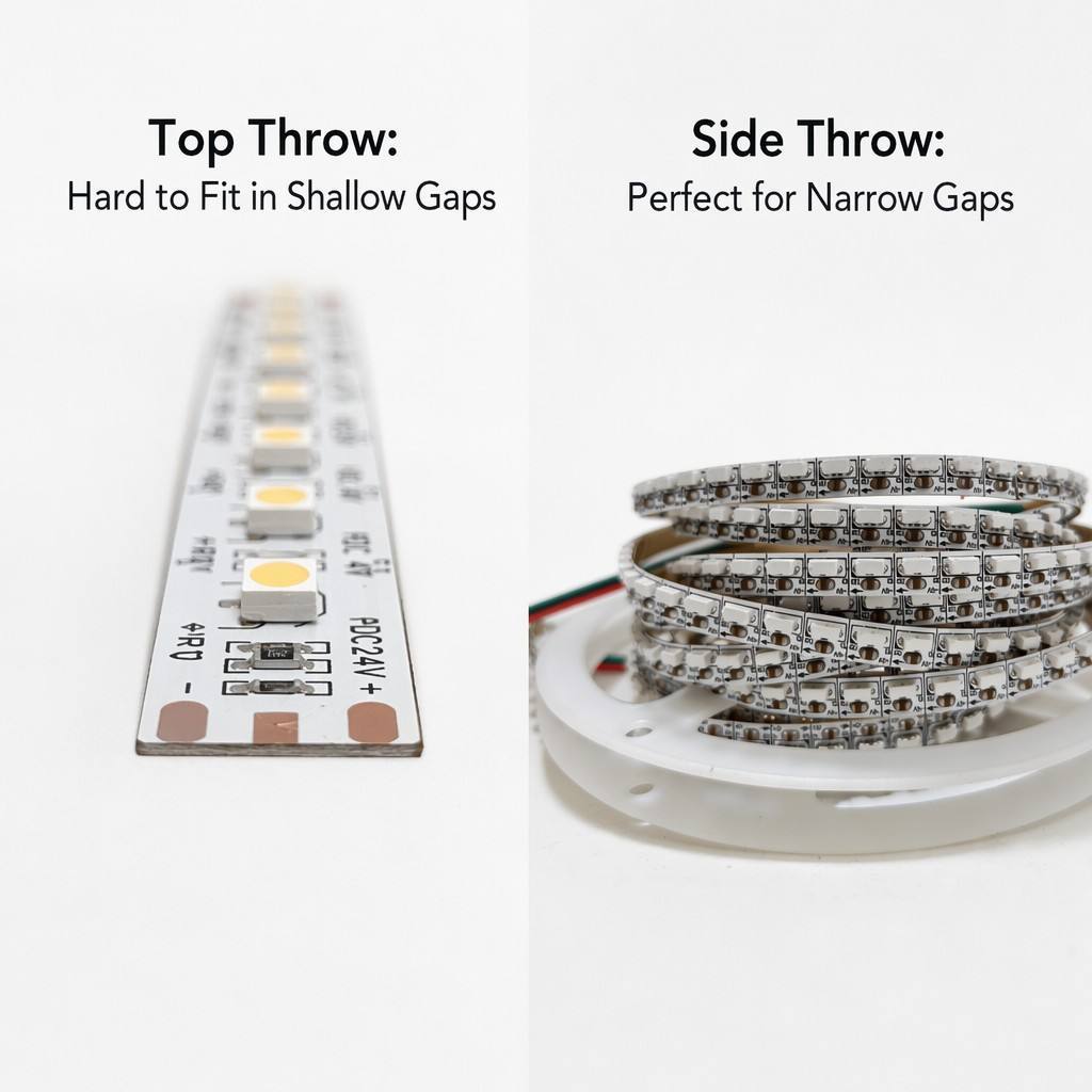 SMD 4020 RGB Addressable LED Strip 160LEDs/m DC5V WS2812 5mm Slim Ra90 High CRI Flexible Tape Light
