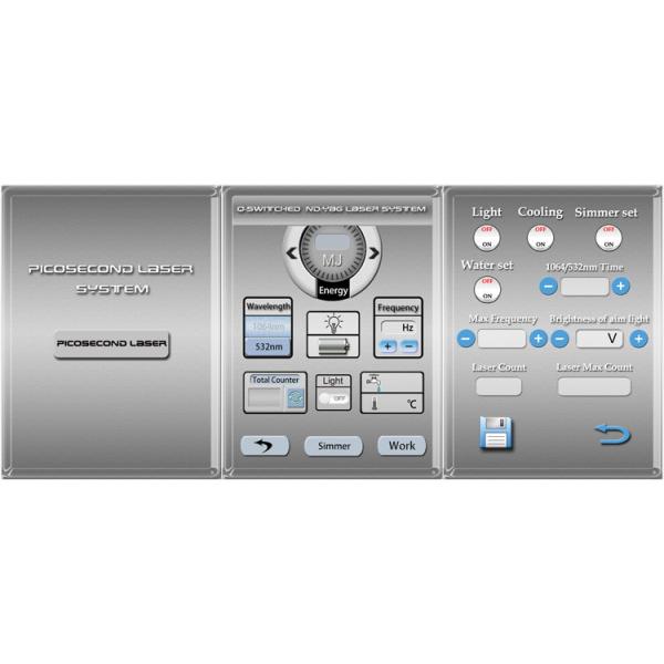 15 inch big water tank picosure picosecond machine for laser tattoo removal