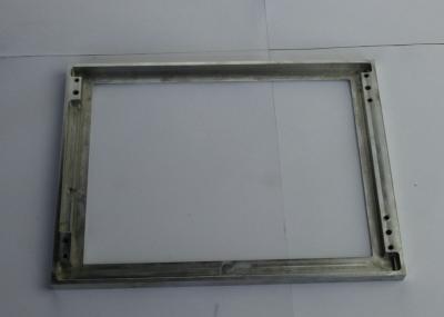 O CNC personalizado do alumínio fez à máquina o quadro quadrado das peças com revestimento escovado