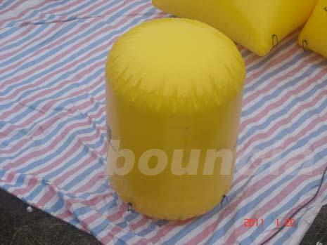Depósito inflável do Paintball de encerado do PVC dos bens 0.9mm para jogos de tiro
